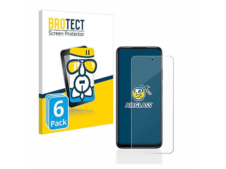 Play) Airglass Note 30 klare Schutzfolie(für BROTECT 6x Infinix