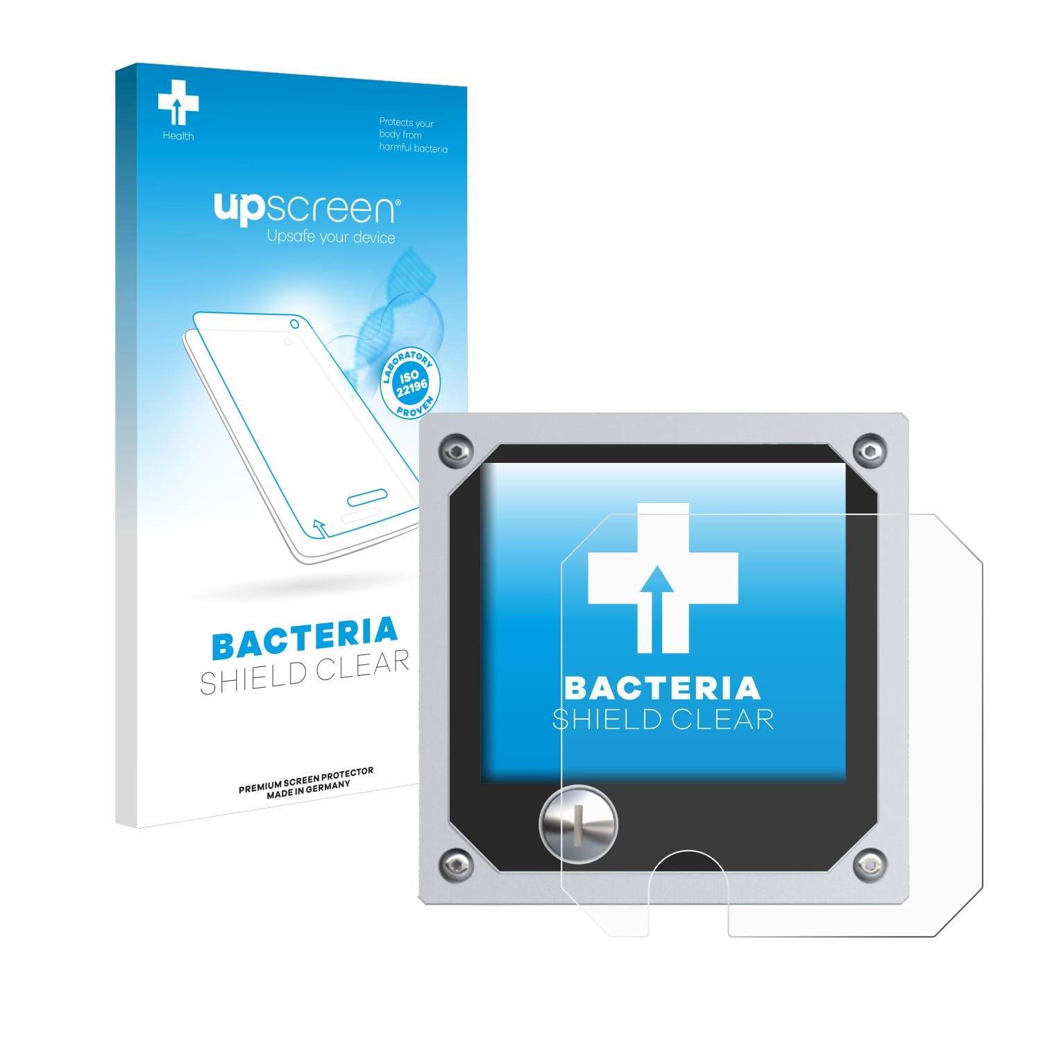 UPSCREEN antibakteriell klare Resistomat Schutzfolie(für 2311) burster
