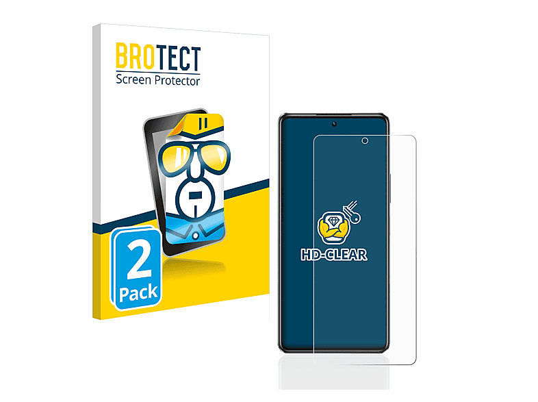 BROTECT 2x klare Schutzfolie(für Infinix Note 30 5G)
