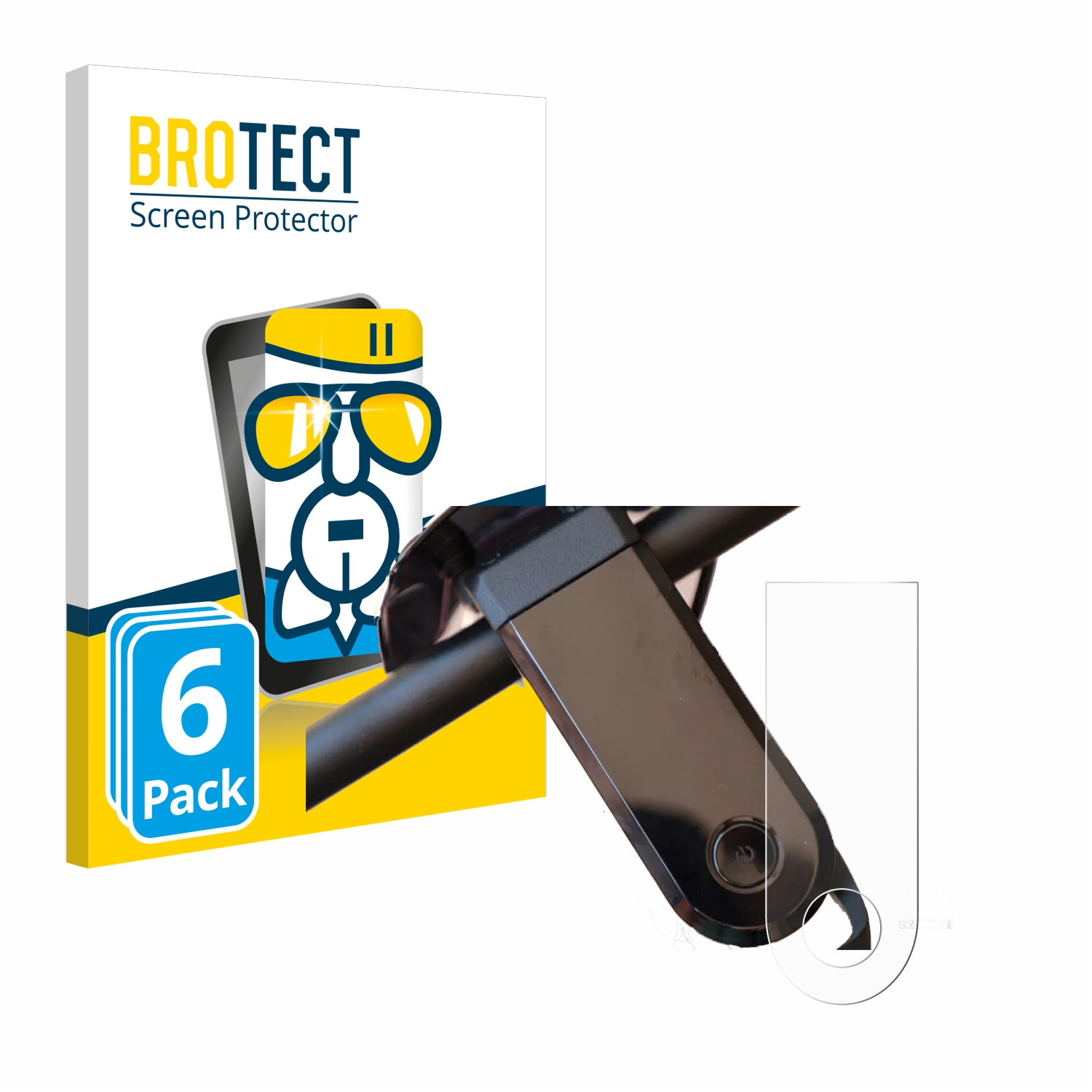 BROTECT 6x NIU klare Schutzfolie(für KQi3 Max) Airglass