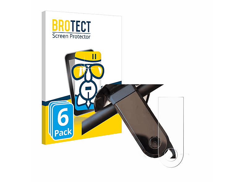 BROTECT 6x Airglass klare Schutzfolie(für Max) NIU KQi3
