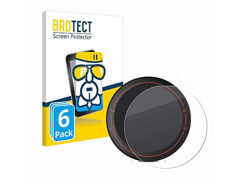 BROTECT 6x Airglass klare Schutzfolie(für Cycplus M2 2.5\