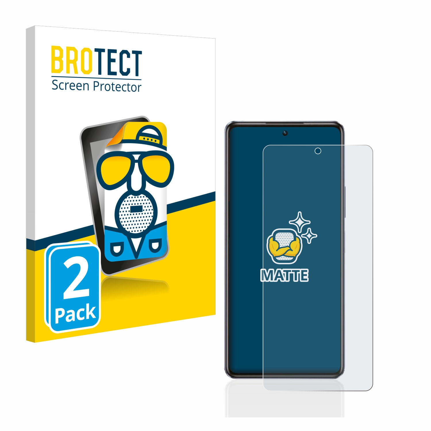 BROTECT 2x matte Schutzfolie(für 30 Note Infinix 5G)
