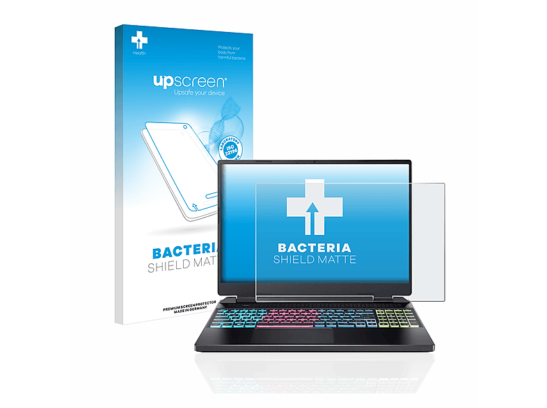 UPSCREEN antibakteriell entspiegelt matte Schutzfolie(für Acer Nitro 17)