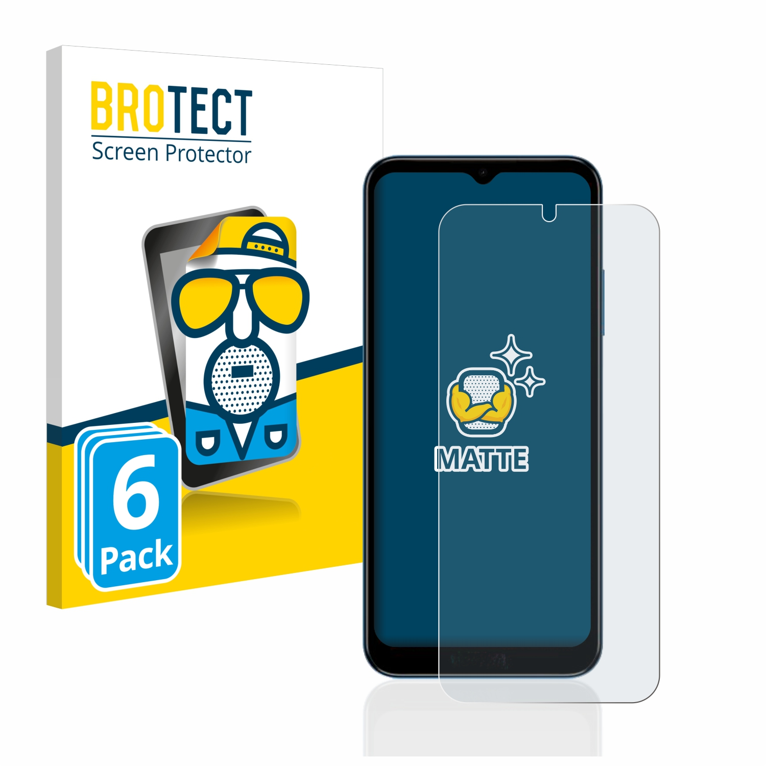BROTECT 6x C300) Schutzfolie(für Nokia matte