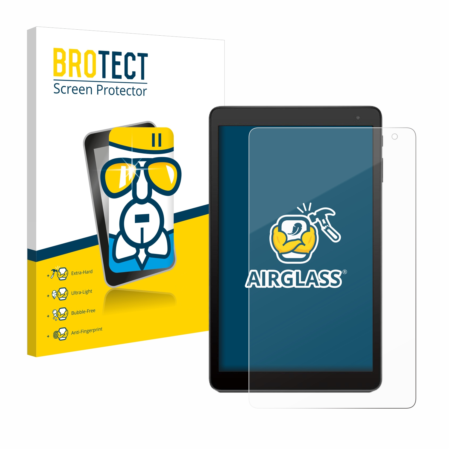 Airglass BROTECT 1T Alcatel klare 10\