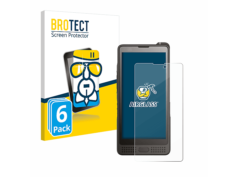 BROTECT klare Schutzfolie(für Sonim Airglass 6x XP10)