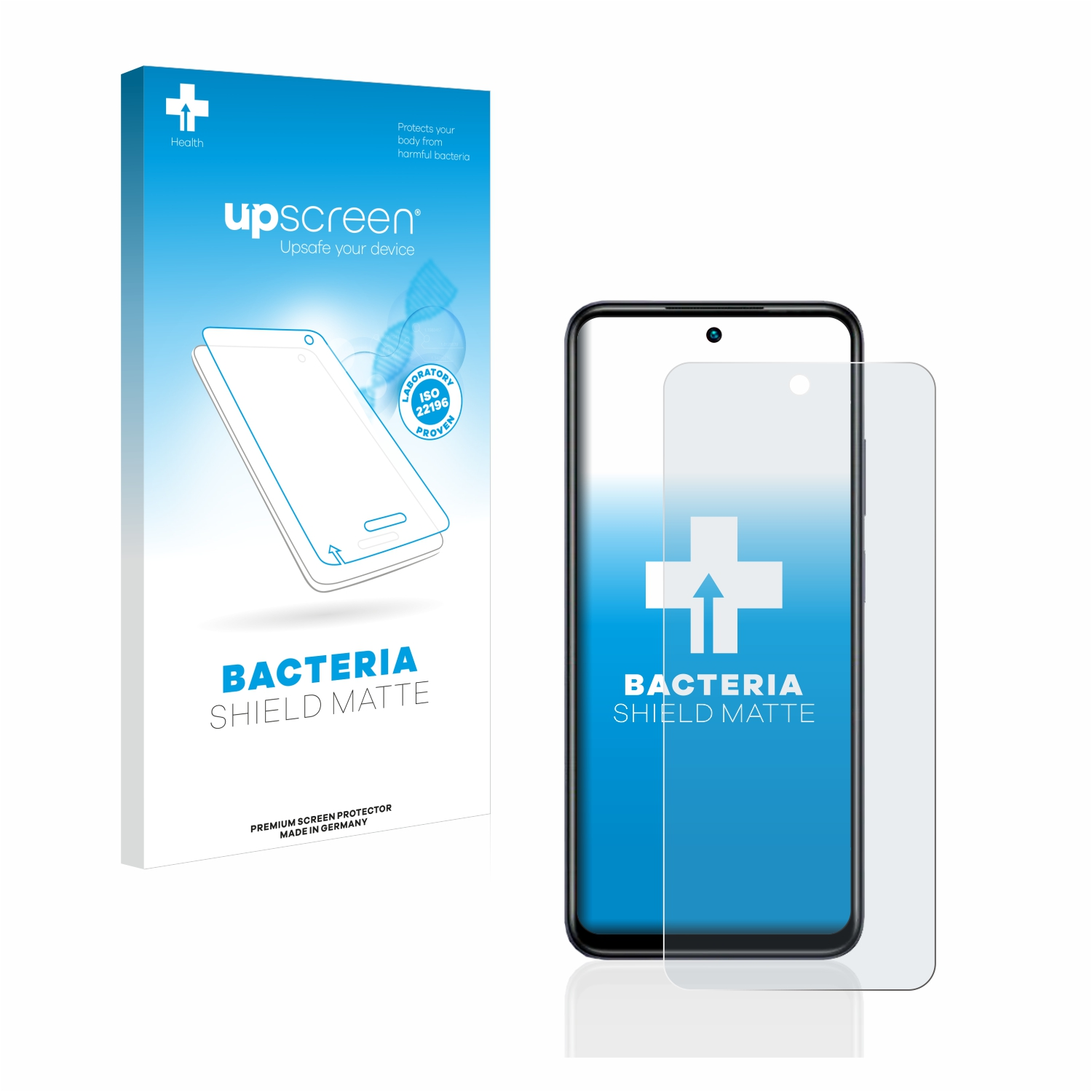 UPSCREEN antibakteriell entspiegelt matte Schutzfolie(für Infinix Play) Note 30