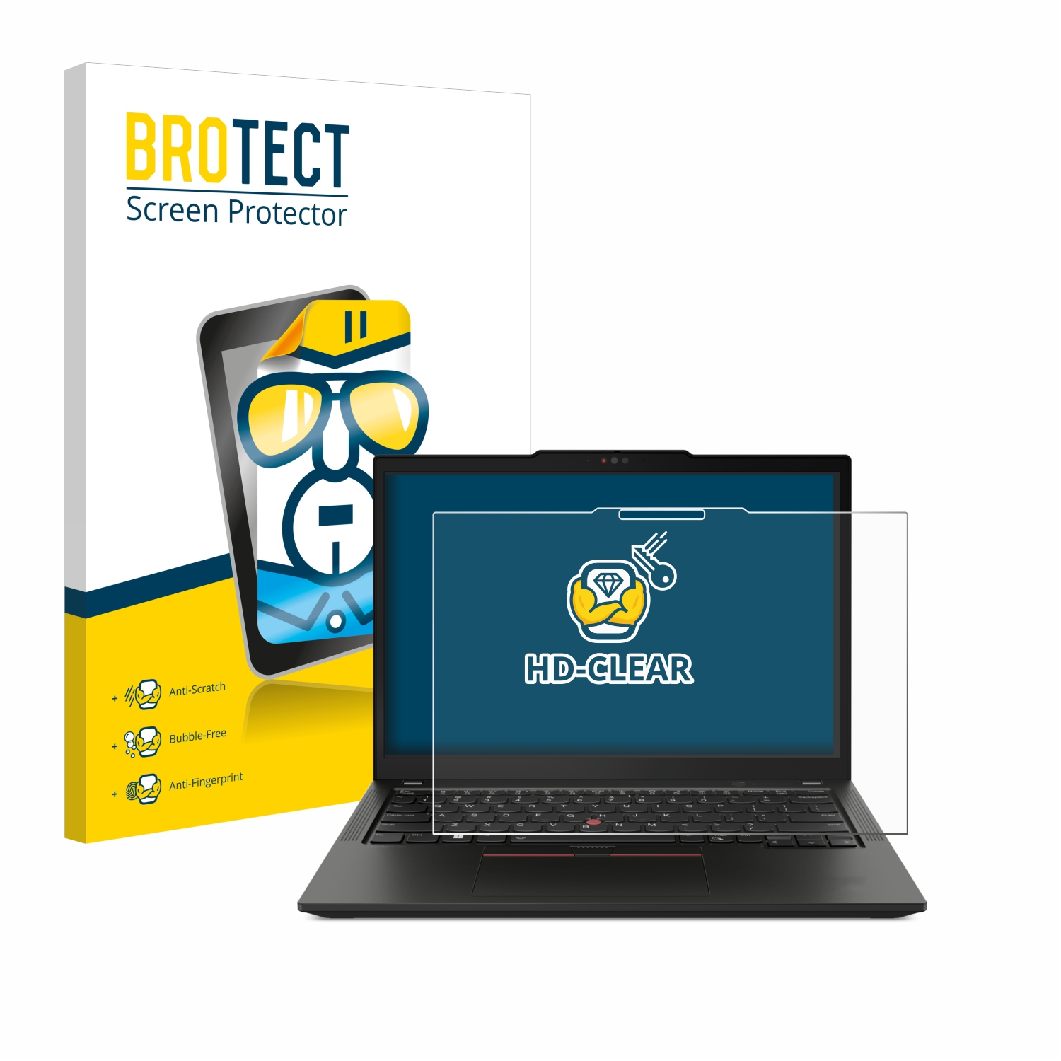 BROTECT klare Schutzfolie(für Lenovo Gen ThinkPad X13 Yoga 4)