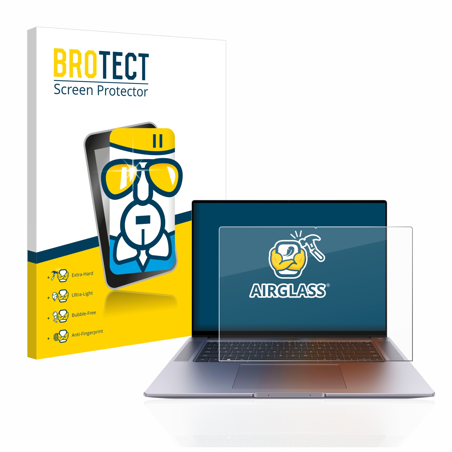 BROTECT Airglass klare Schutzfolie(für Huawei 16s 2023) MateBook
