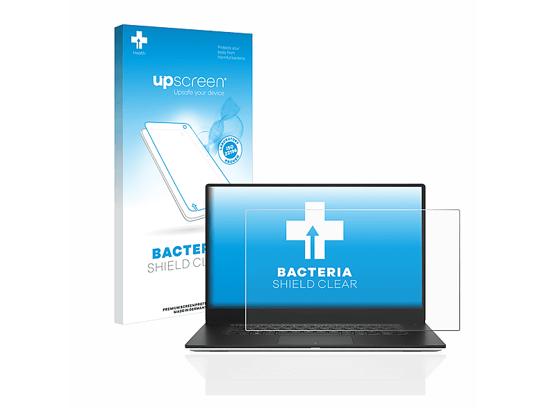UPSCREEN antibakteriell klare Schutzfolie(für Dell XPS 15 9570 Non-Touch)