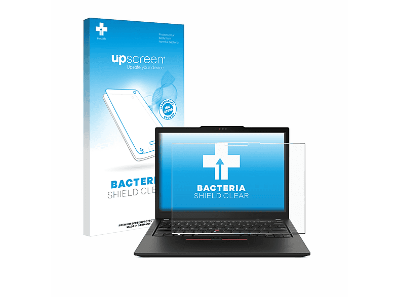 UPSCREEN antibakteriell klare Schutzfolie(für 4) Yoga Lenovo X13 ThinkPad Gen