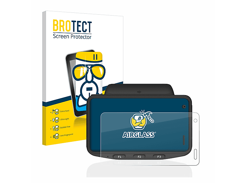 BROTECT Airglass klare Schutzfolie(für Honeywell CW45)