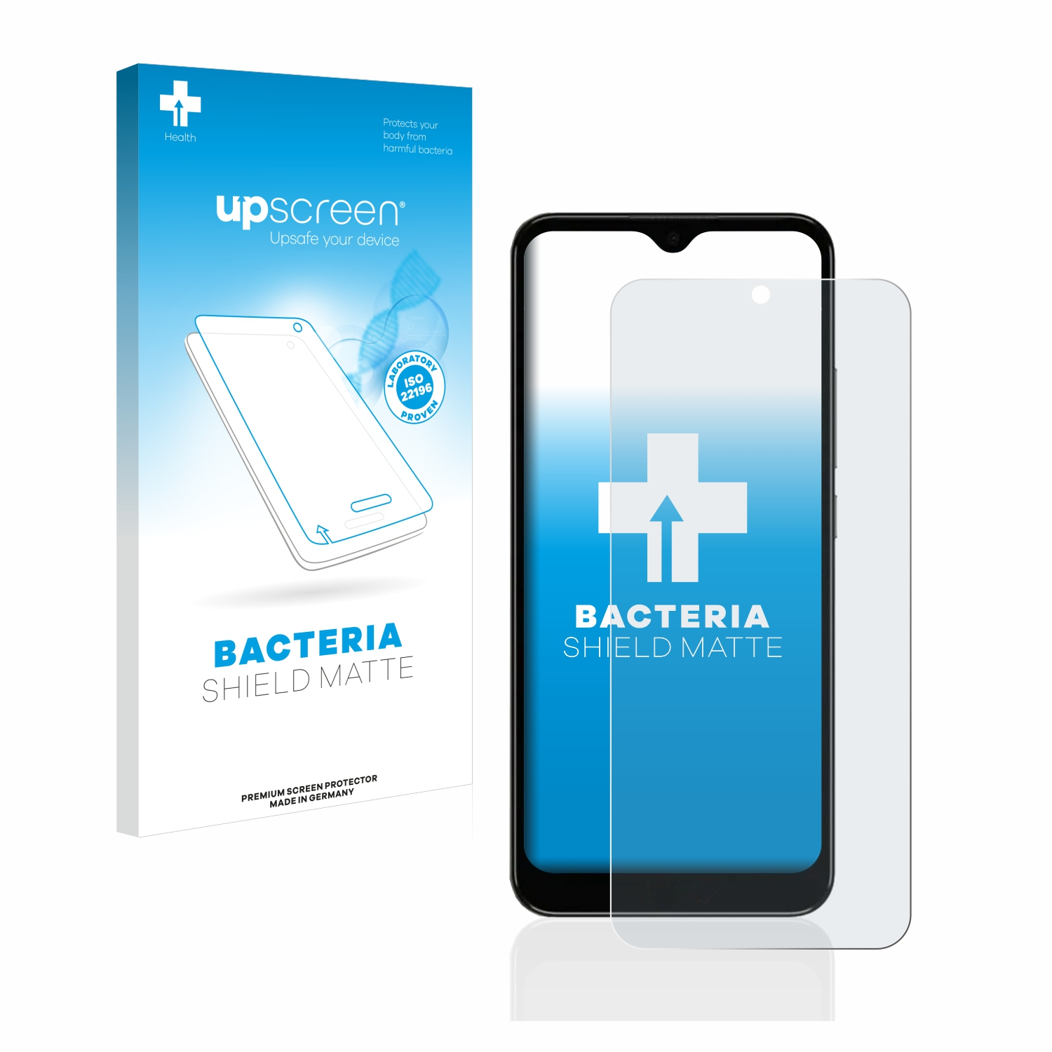 UPSCREEN antibakteriell entspiegelt matte C110) Nokia Schutzfolie(für