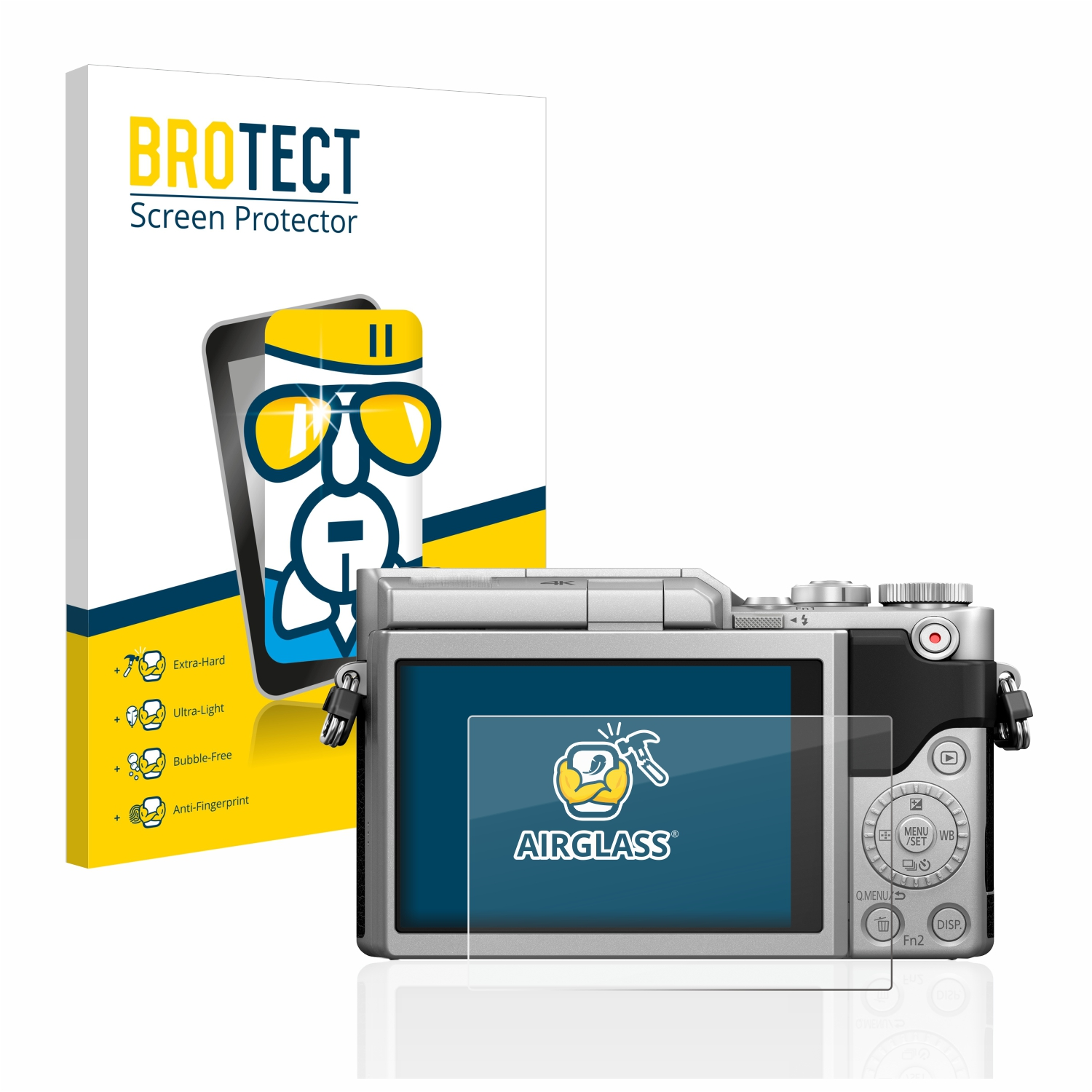 BROTECT Airglass klare Schutzfolie(für DC-GX880K) Lumix Panasonic