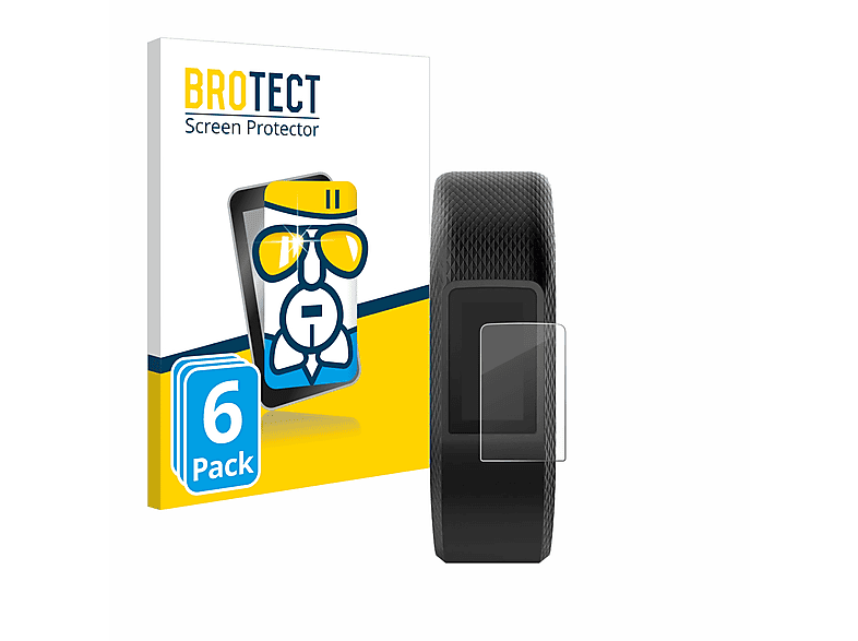 Garmin Airglass Vivosport) klare Schutzfolie(für 6x BROTECT