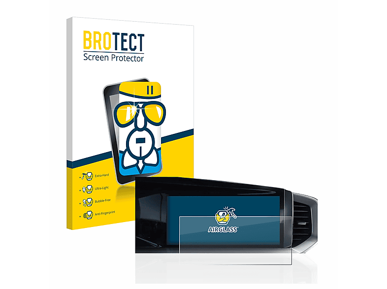 BROTECT Airglass klare Schutzfolie(für Opel Mokka B 2022 Infotainment System 7\