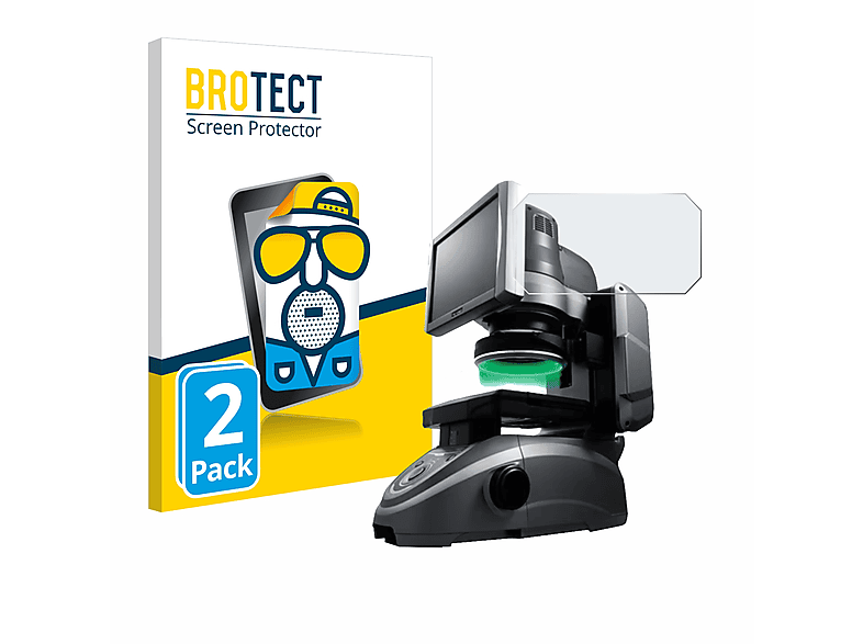 BROTECT 2x matte Schutzfolie(für Keyence IM-6125 Glasplatte) | Schutzfolien & Schutzgläser