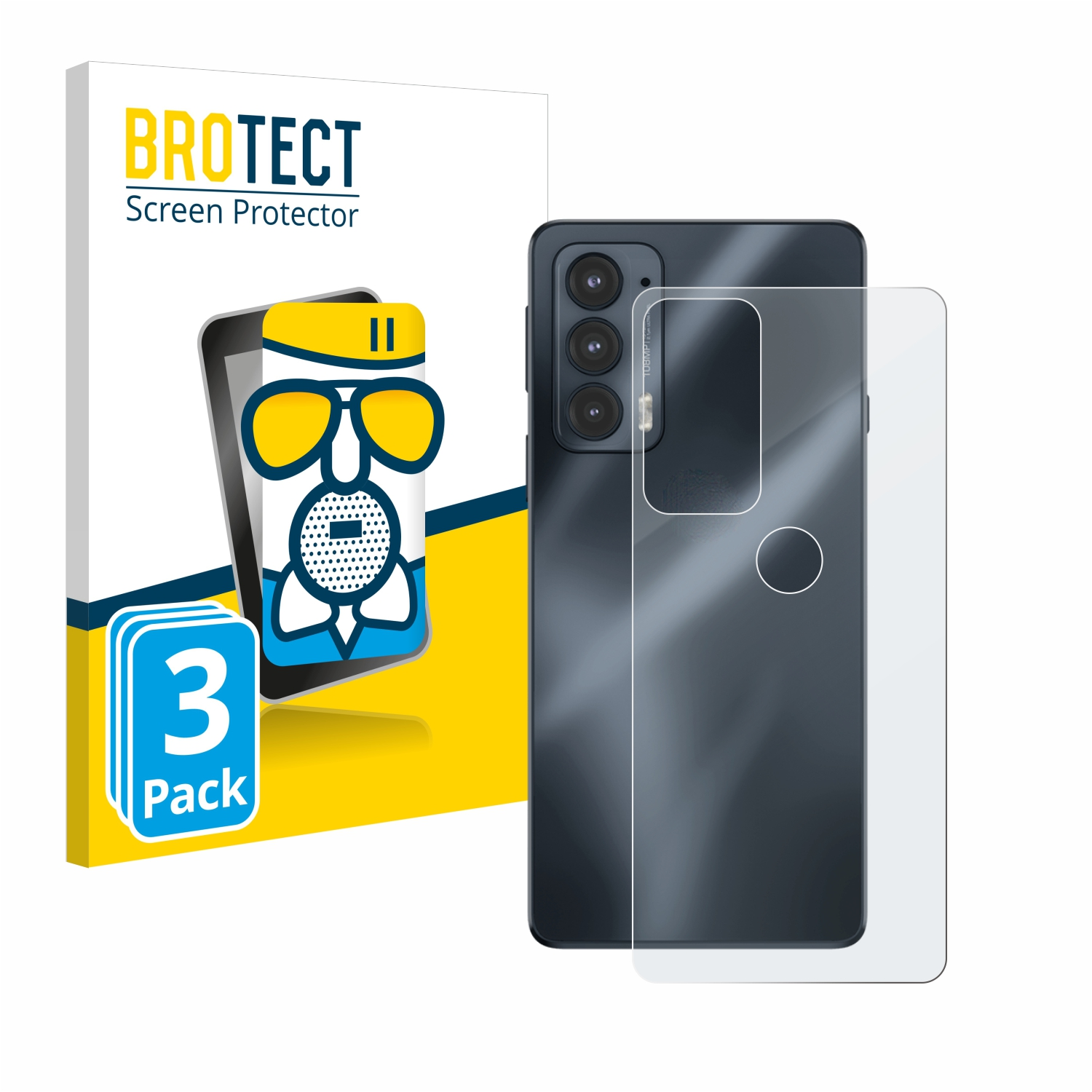Motorola Airglass Schutzfolie(für Edge 20) matte BROTECT 3x