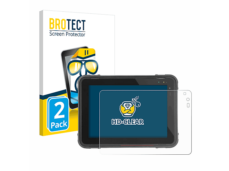 Brotect Pellicola Protettiva Opaca Anti-riflesso Per Texa Axone Nemo 2, 2 Pezzi, Made In Germany - 4