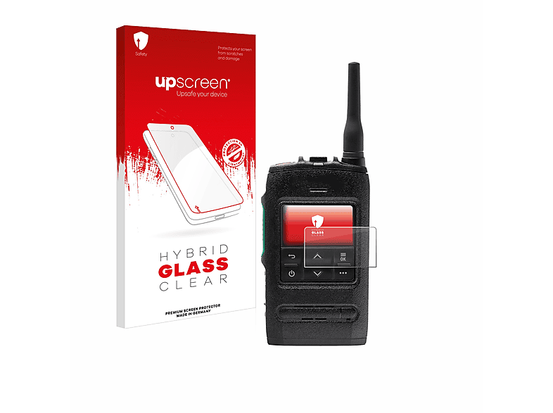 UPSCREEN klare Schutzfolie(für Tetra Radio) Motorola Compact ST7500