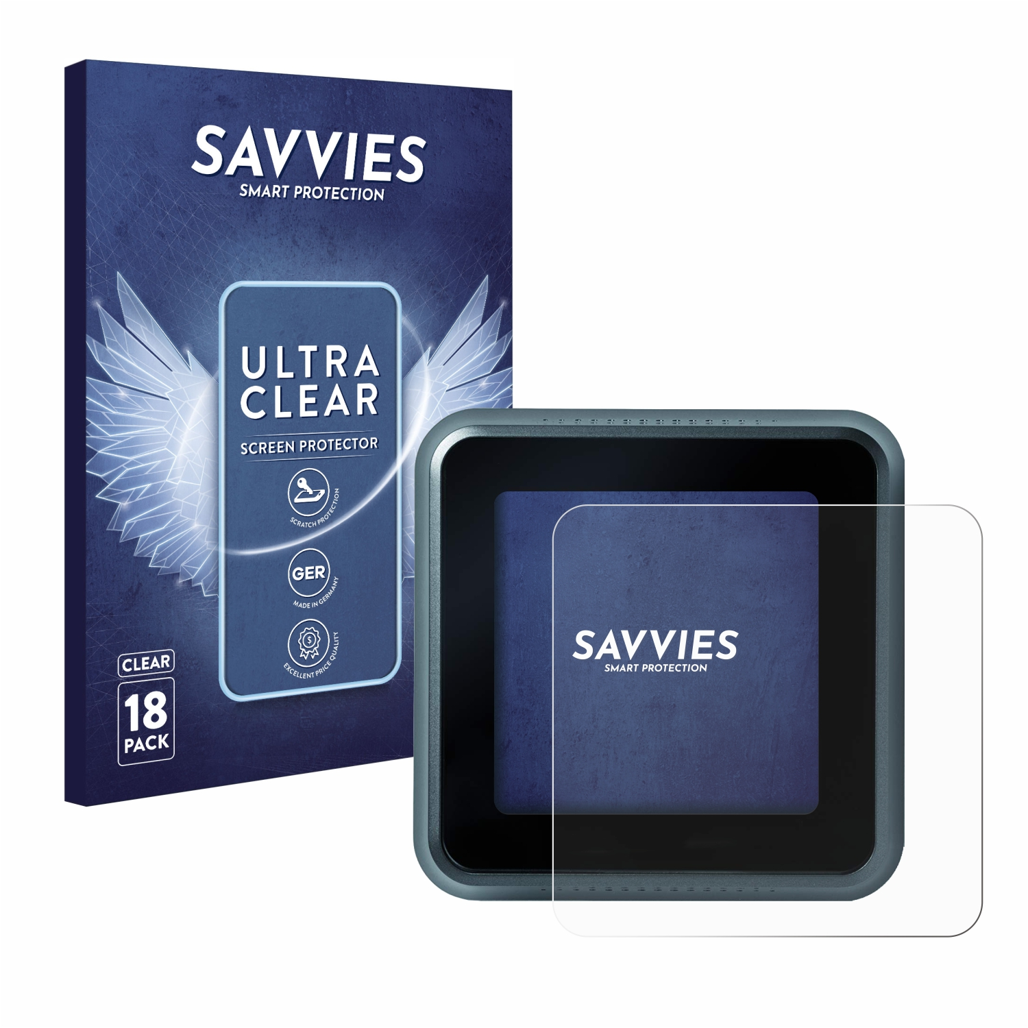 Home T6 SAVVIES Thermostat) Smart klare 18x Schutzfolie(für Honeywell