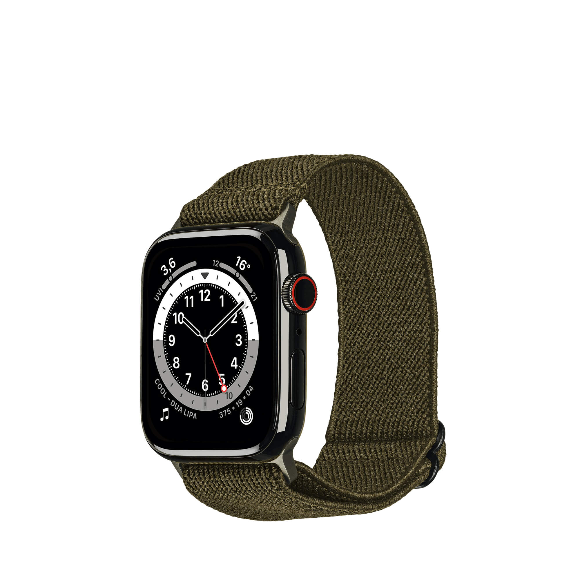 ARTWIZZ WatchBand Flex, Ersatzarmband, Apple, (38mm), (40mm), (41mm), & 9-7 6-4 SE Series Grün 3-1 Apple Watch