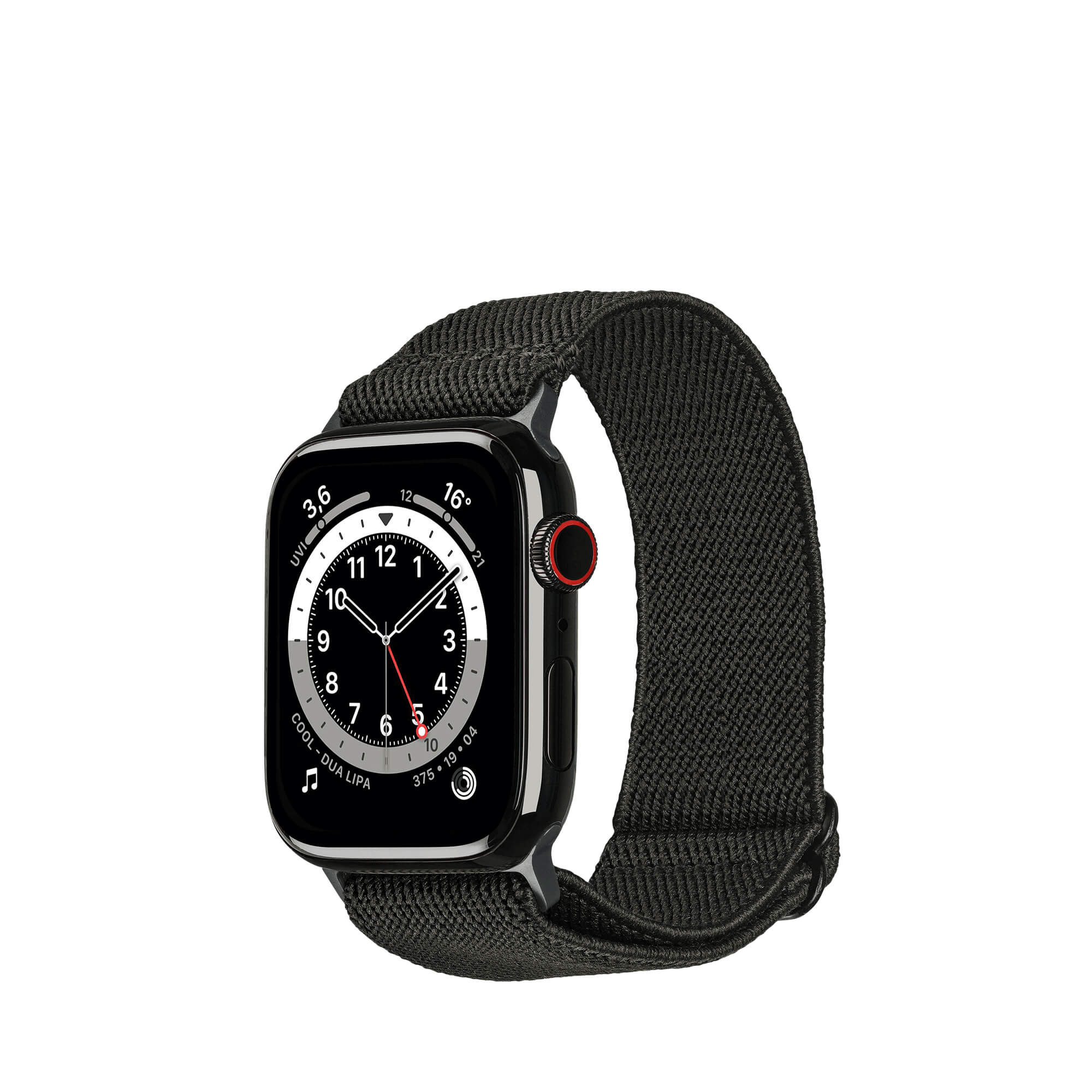 ARTWIZZ WatchBand 6-4 & Grau Apple (40mm), Flex, Watch SE (41mm), 3-1 Ersatzarmband, 9-7 Apple, Series (38mm)