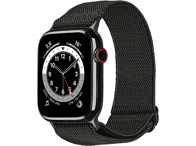 ARTWIZZ WatchBand Flex, Watch Ersatzarmband, (40mm), Series & SE Apple (41mm), 3-1 Apple, 6-4 (38mm), 9-7 Grau