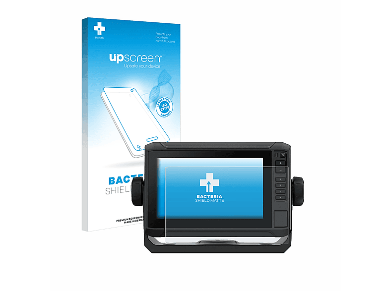 UPSCREEN antibakteriell entspiegelt matte Schutzfolie(für Garmin ECHOMAP UHD2 7\
