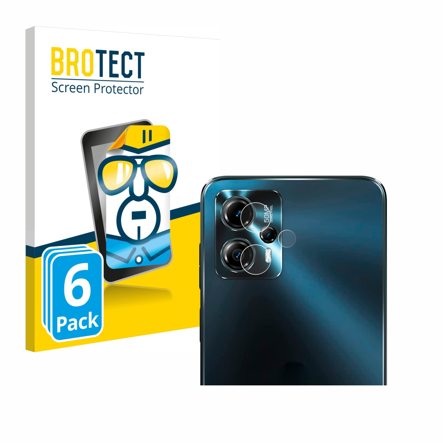 BROTECT Moto 6x G13) klare Schutzfolie(für Motorola