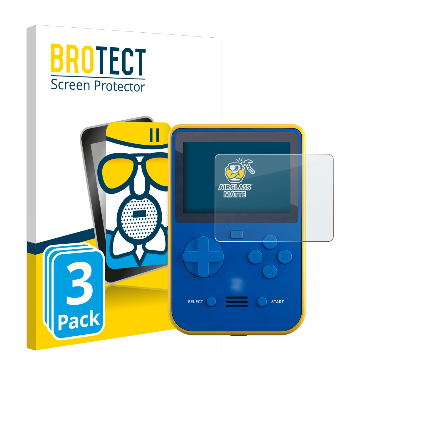 Schutzfolie(für Super 3x Blaze Pocket) BROTECT matte Airglass
