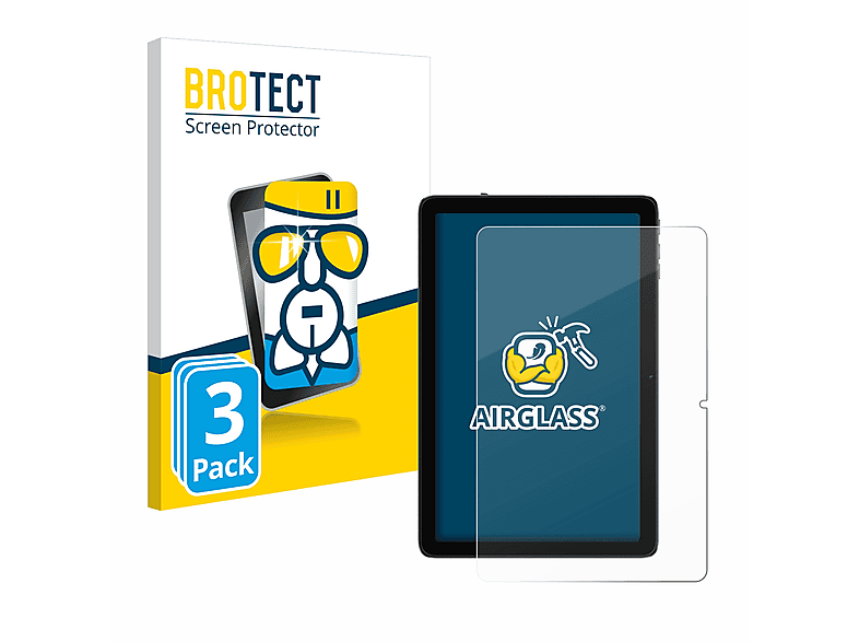 BROTECT 3x Schutzfolie(für Umidigi Airglass klare G3 Tab)
