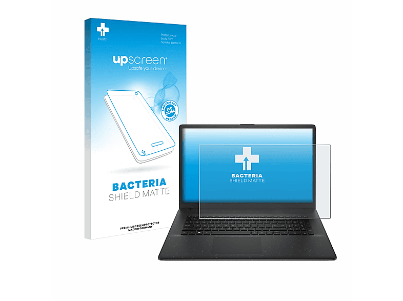 UPSCREEN antibakteriell entspiegelt matte Schutzfolie(für HP 17-cn0234ng)