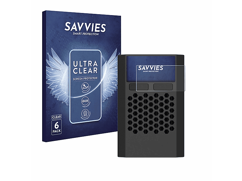 SAVVIES 6x klare PD60) Schutzfolie(für ISDT