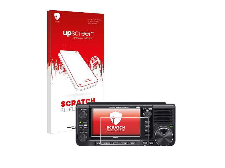 klare Kratzschutz IC-905) Icom Schutzfolie(für UPSCREEN