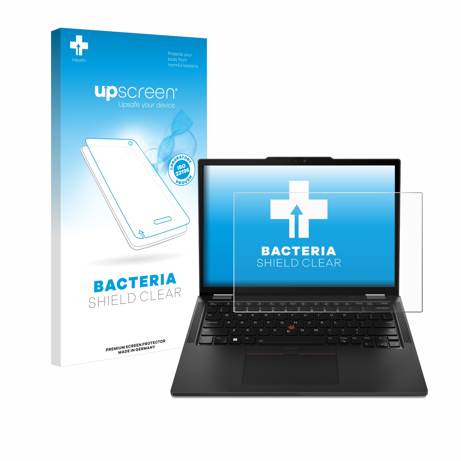 UPSCREEN antibakteriell klare Schutzfolie(für Lenovo X13 ThinkPad 4) Gen