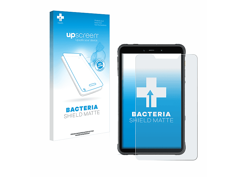 UPSCREEN 8) Pad Ulefone antibakteriell Schutzfolie(für Armor matte entspiegelt