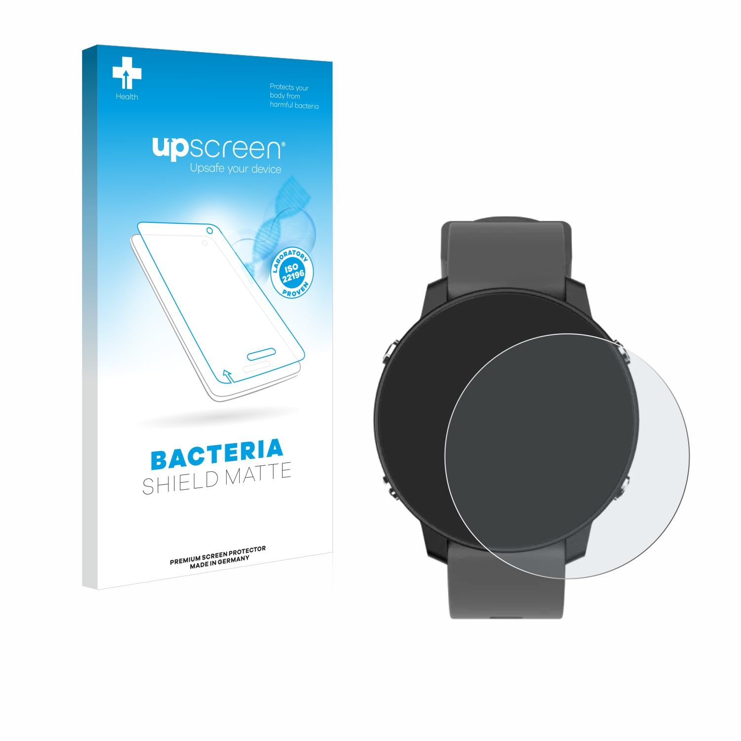UPSCREEN antibakteriell entspiegelt matte Schutzfolie(für Shot G5 Watch) GPS Scope
