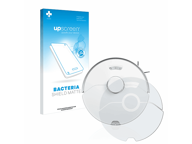UPSCREEN antibakteriell entspiegelt matte Schutzfolie(für Roborock S7 Pro Ultra (nur weißes Modell))