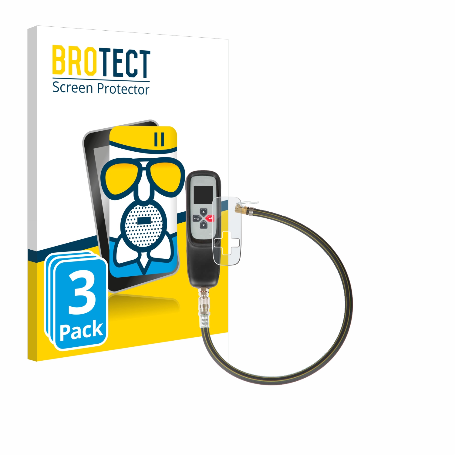 BROTECT 3x Airglass matte Schutzfolie(für Bartec /200) 100 TAP