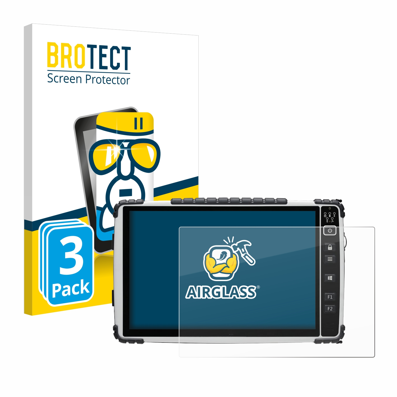 Airglass 10X) Algiz Handheld Schutzfolie(für klare BROTECT 3x
