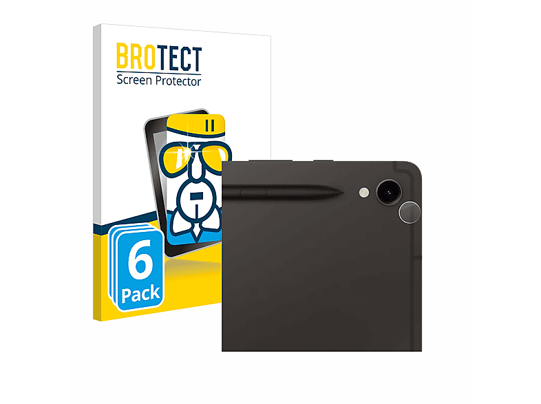 BROTECT 6x Airglass klare S9 Samsung Galaxy WiFi) Tab Schutzfolie(für