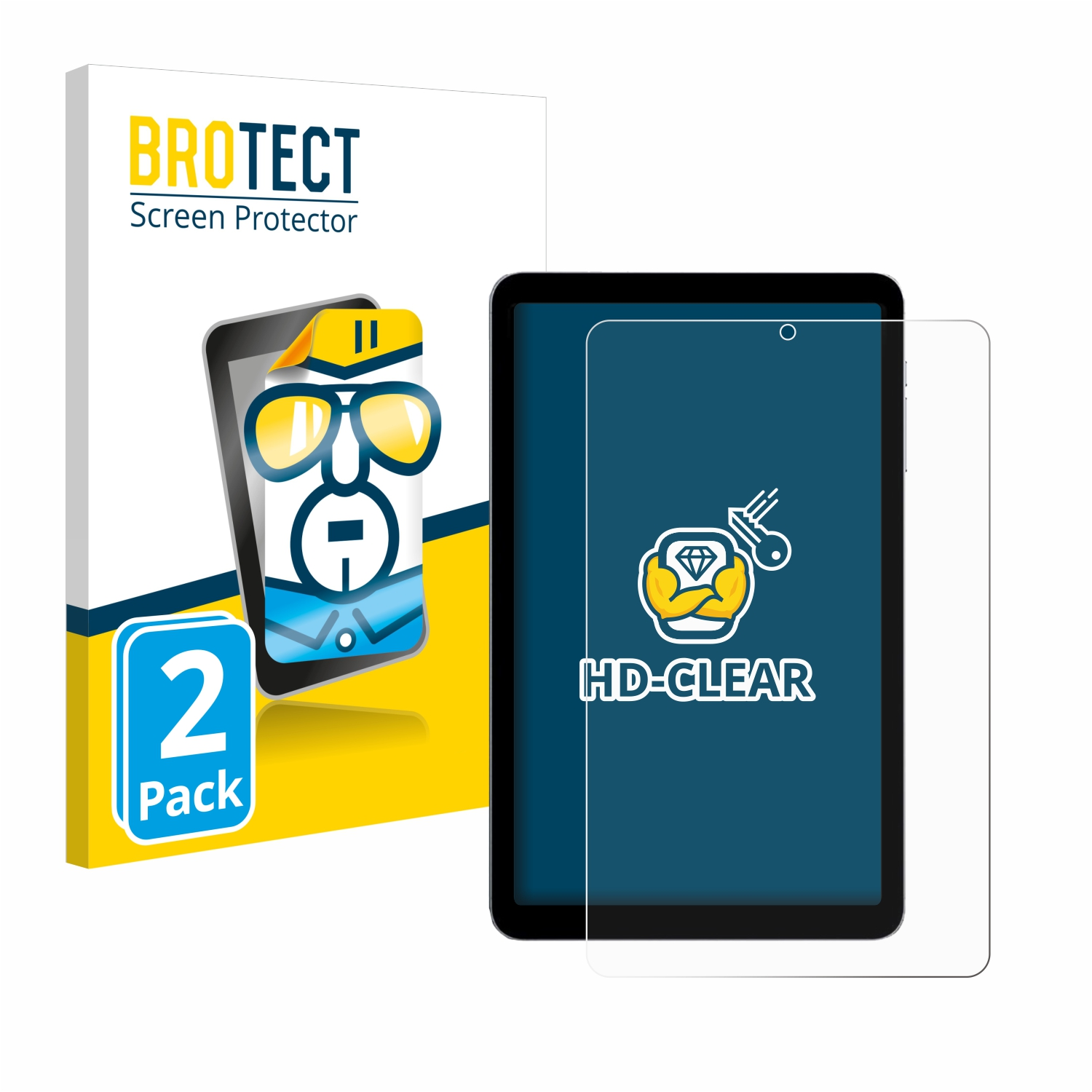 BROTECT 2x klare Schutzfolie(für Alldocube 50 iPlay mini)