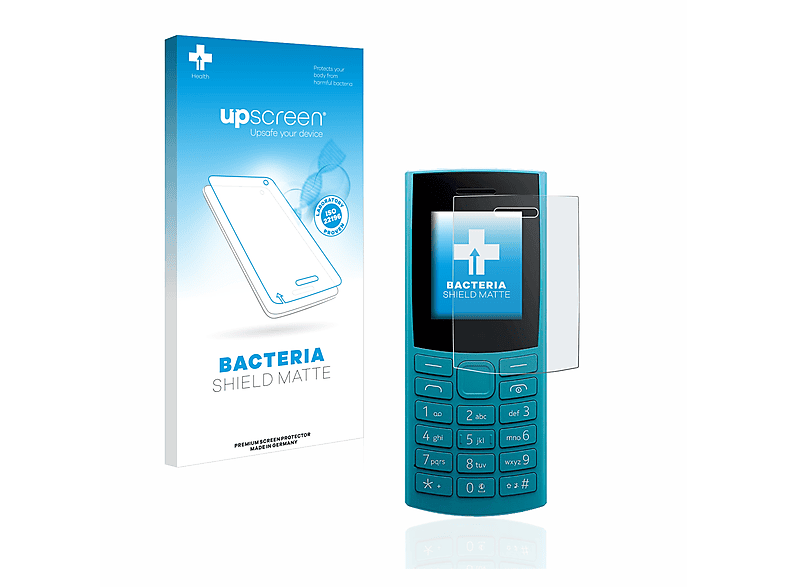 UPSCREEN antibakteriell entspiegelt matte Schutzfolie(für Nokia 110 4G (2023))