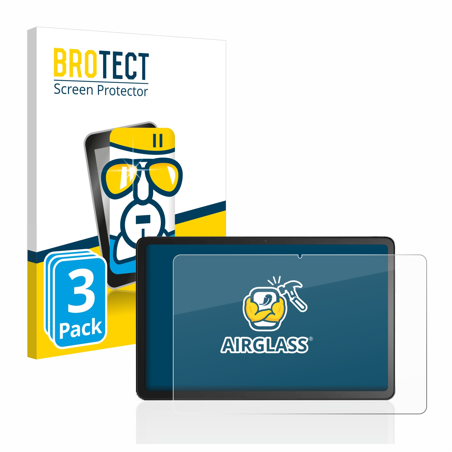 11) BROTECT klare Max Amazon 3x Fire Airglass Schutzfolie(für