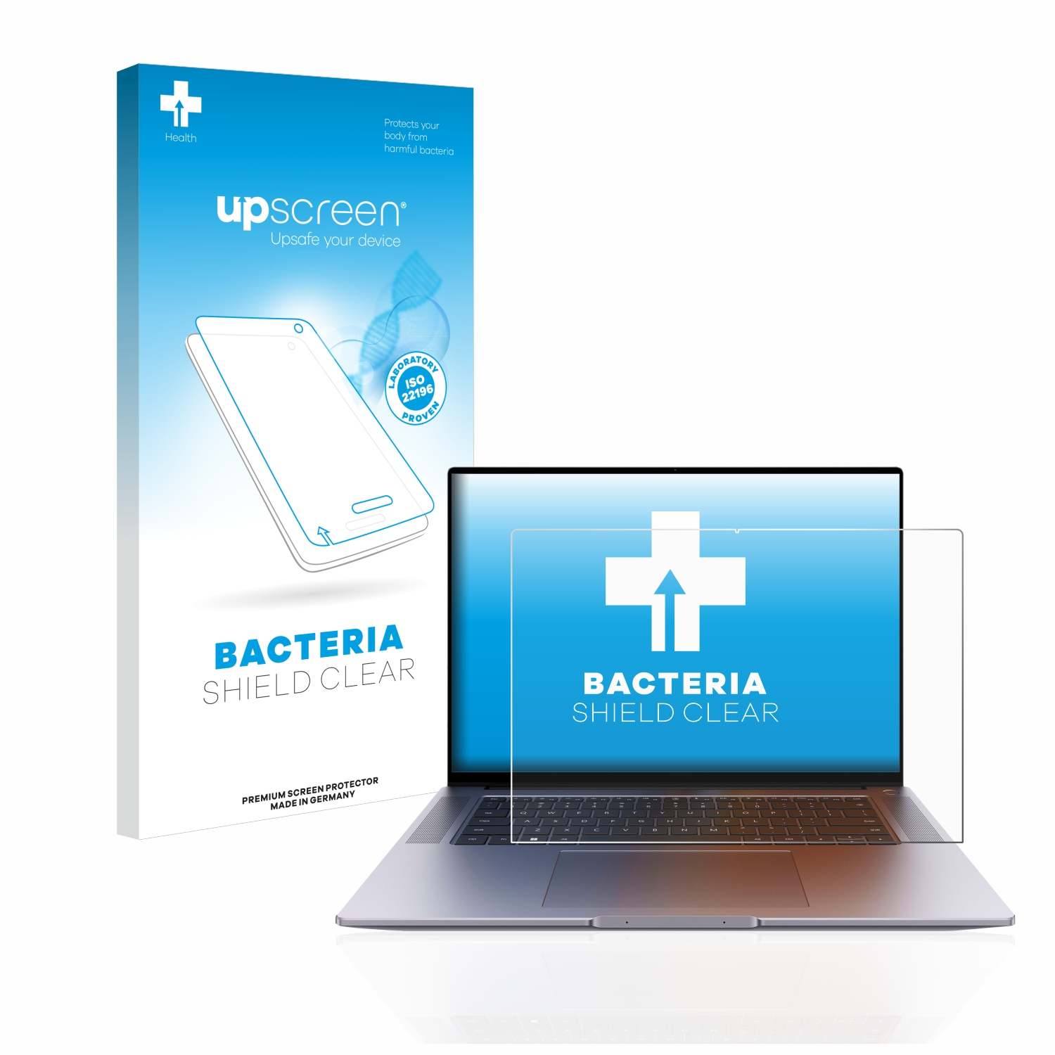 klare UPSCREEN antibakteriell MateBook Huawei 16s 2023) Schutzfolie(für