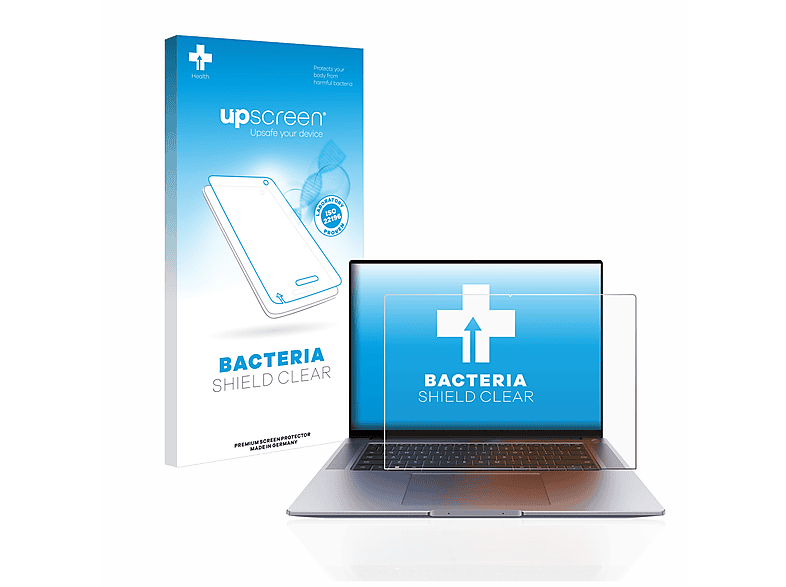 UPSCREEN antibakteriell klare Schutzfolie(für Huawei MateBook 16s 2023) | Pflege & Schutz
