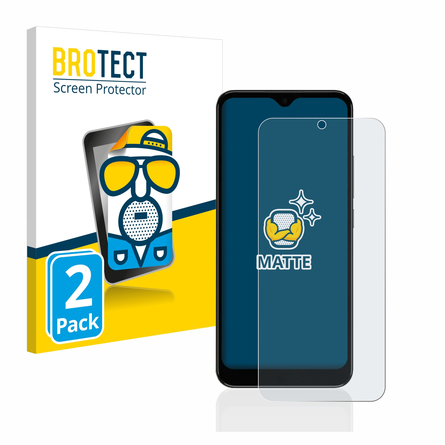 Schutzfolie(für BROTECT Nokia 2x matte C110)