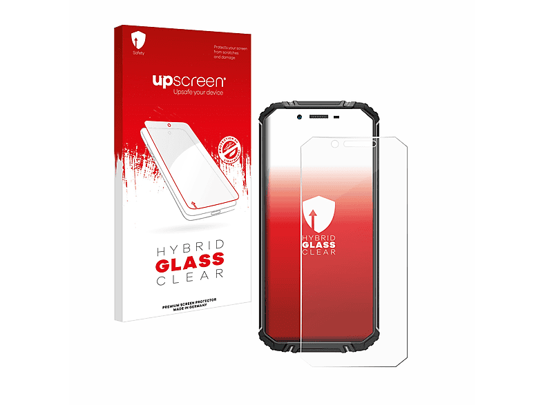 klare WP18) Oukitel UPSCREEN Schutzfolie(für